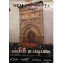 SEMANA SANTA DE SANLUCAR AÑO 1986 MED 50X 70 CTM