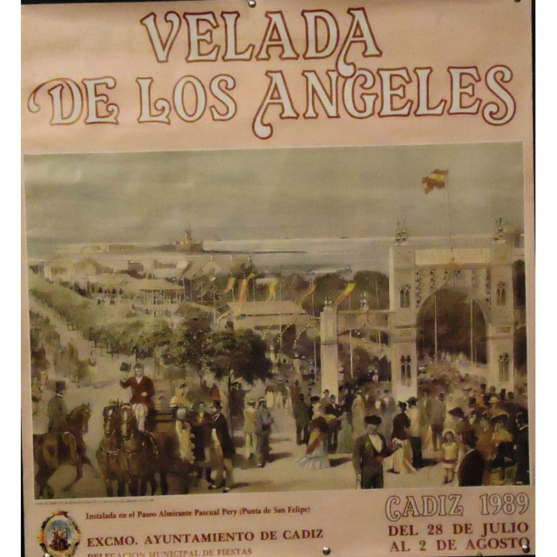 CADIZ  VELADA LOS ANGELES  AÑO 1989