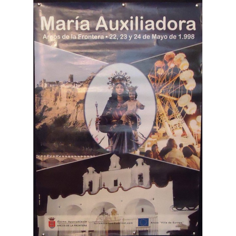 ARCOS DE LA FTRA.- MARIA AUXILIADORA.- AÑO 98.- MED48X68CTM