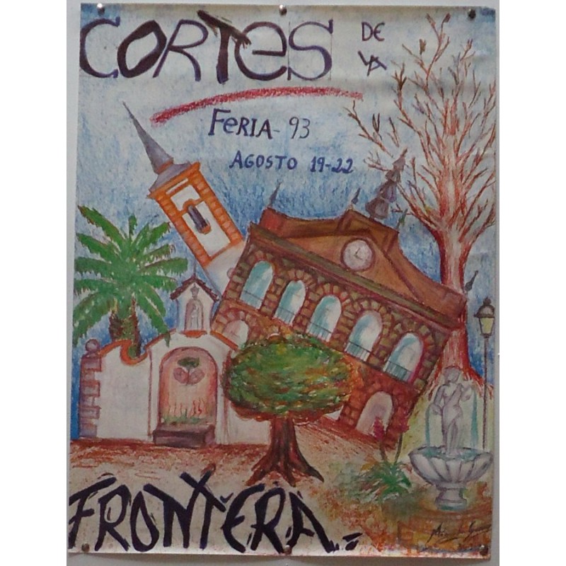 FERIA DE C0RTES  DE LA FRONTERA.-AÑO 93.- MED50X65 CTM