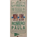 PLAZ DE TOROS DE UTRERA.- 15 MARZO 1988- 13X26 CTM