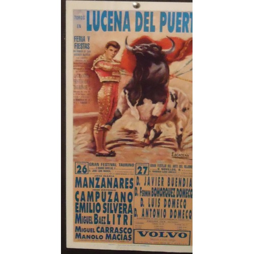 PLAZA DE TOROS DE LUCENA.-DEL PUERTO.-22-1-91-MED 22X44