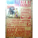 CARTEL PLAZA TOROS ALCALA DE LOS GAZULES 26 AGOSTO 2000 MED 45X65 CMS