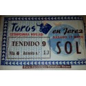 ENTRADA DE TOROS JEREZ 11 MAYO AÑO