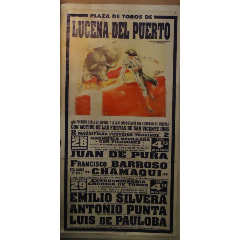 PLAZ DE TOROS DE LUCENA DEL PUERTO.--29-01-95-MED90X190